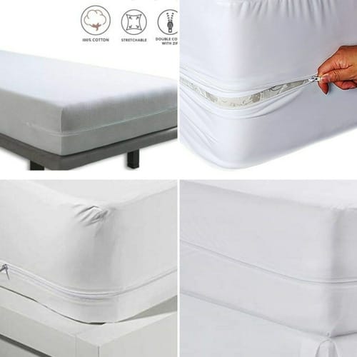 VITASLEEP Protector de colchón anti fluidos con cierre